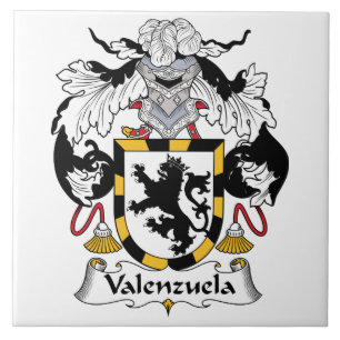 Valenzuela Family Crest Tegeltje