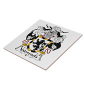 Valenzuela Family Crest Tegeltje (Zijkant)