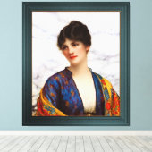 Valeria door William Clarke Wontner Canvas Afdruk (Insitu (Houten vloer))