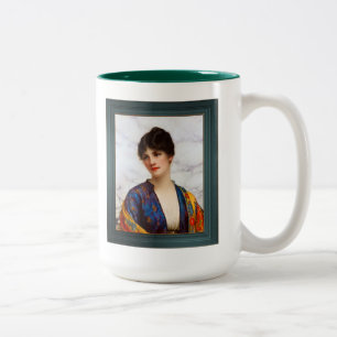 Valeria door William Clarke Wontner Tweekleurige Koffiemok