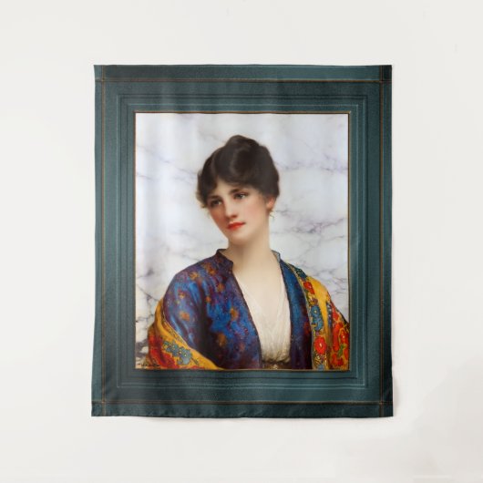 Valeria door William Clarke Wontner Wandkleed (Voorkant)