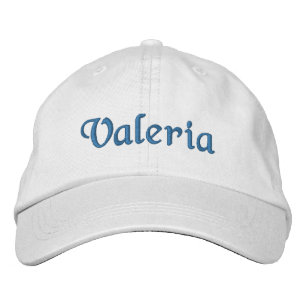 Valeria gepersonaliseerd geborduurd Baseball Pet b