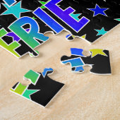 "VALERIE" First Name, Fun "HAPPY BIRTHDAY" Legpuzzel (Zijkant)