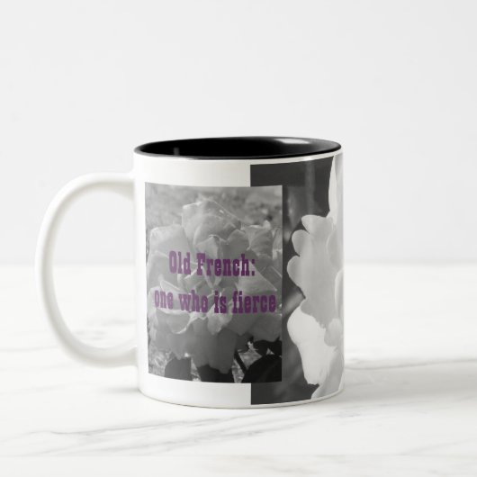 Valerie Gepersonaliseerde Naam Mok (Links)