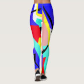 Valerie Pastel Colors Positive Vibes Leggings (Achterkant)