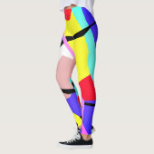 Valerie Pastel Colors Positive Vibes Leggings (Links)