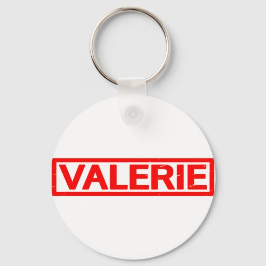 Valerie Stamp Sleutelhanger (Voorkant)
