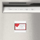 Valerie's Gallery Logo Magnet (Insitu (Vaatwasser))