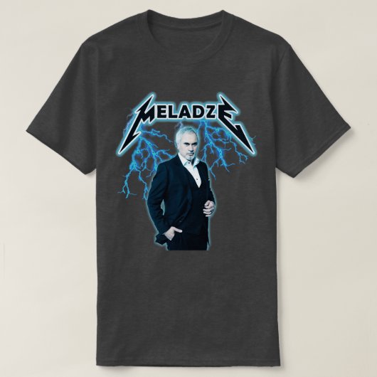 Valery Meladze Metallica parodie TShirt (Design voorkant)