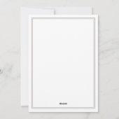 VALET CAT 5x7 Platte Kaart + Tekst (Achterkant)