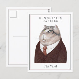 VALET CAT BRIEFKAART