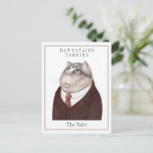 VALET CAT BRIEFKAART (Staand voorkant)