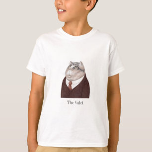 VALET CAT Jongens Basis T-shirt