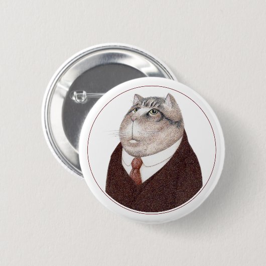 VALET CAT Ronde Pin Button II (Voorkant /achterkant)