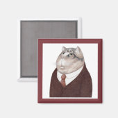 VALET CAT Square Magnet (Voorkant / Achterkant)