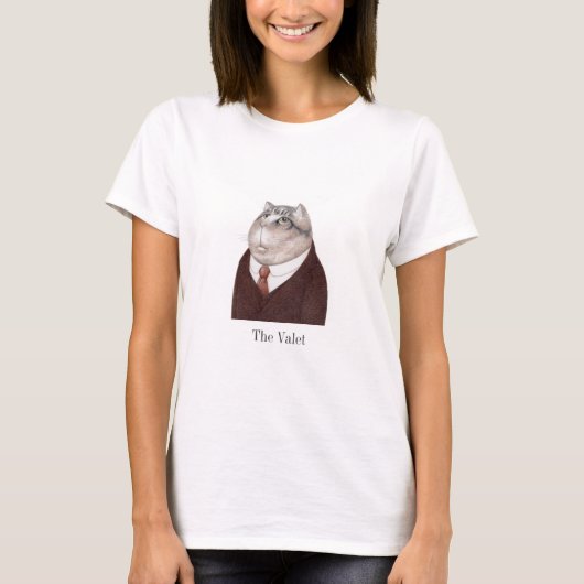 VALET CAT T-shirt voor dames (Voorkant)