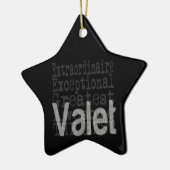 Valet Extraordinaire Keramisch Ornament (Links)
