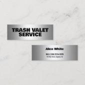 valet mini visitekaartje (Voorkant / Achterkant)