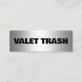 valet mini visitekaartje (Voorkant)