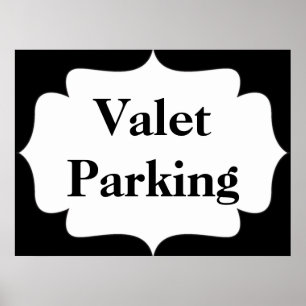 Valet Parking Poster