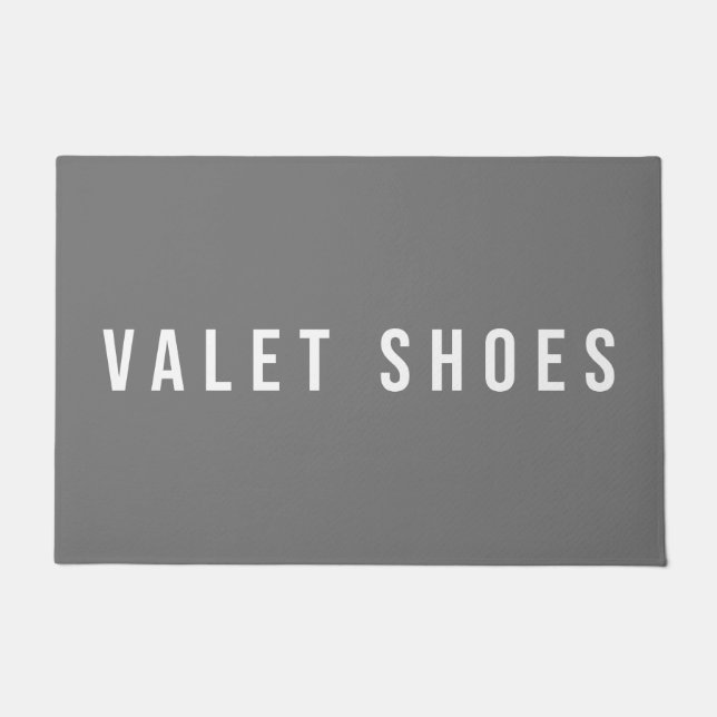 Valet Schoenen Deurmat (Voorkant)