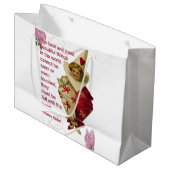 Valetine Gift Bag Groot Cadeauzakje (Voorkant Gekanteld)
