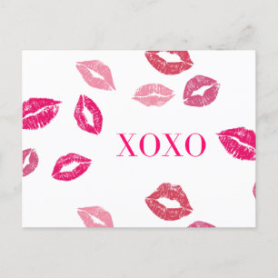 Valetines Day Kaart "XOXO"