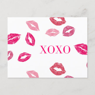 Valetines Day Kaart "XOXO"