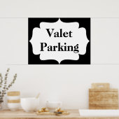 Valetparkeren Poster (Keuken)