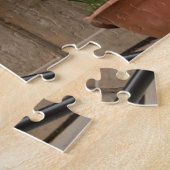 Valetta Streetscape Malta. Jigzaag Puzzle Legpuzzel (Zijkant)