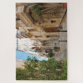 Valetta Streetscape Malta. Jigzaag Puzzle Legpuzzel (Verticaal)