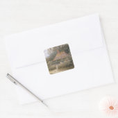 Valewood Boerderij onder Blackwood, Surrey Vierkante Sticker (Envelop)