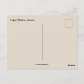 Valga Station Estland Briefkaart (Achterkant)