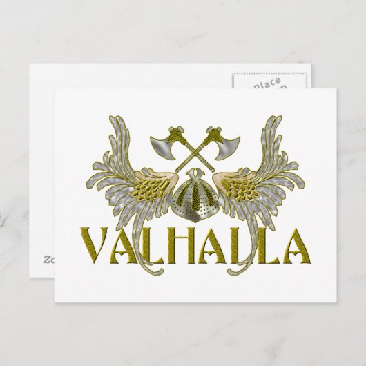 Valhalla Briefkaart (Voorkant / Achterkant)