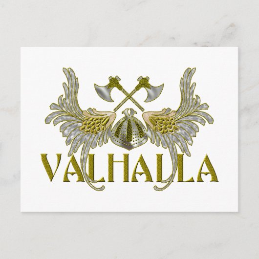 Valhalla Briefkaart (Voorkant)