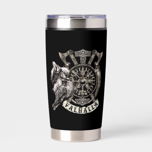 Valhalla Geïsoleerde Drinkbeker (Voorkant)