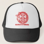 Valhalla is voor altijd - Viking Pride Trucker Pet (Voorkant)