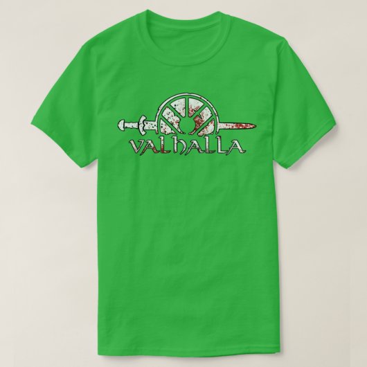 Valhalla-krijger T-shirt (Design voorkant)