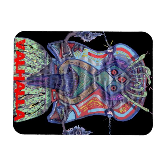 VALHALLA magnet Magneet (Horizontaal)