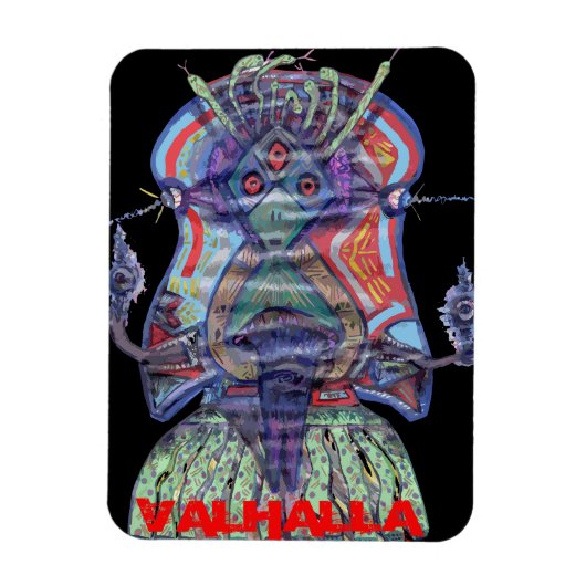 VALHALLA magnet Magneet (Verticaal)
