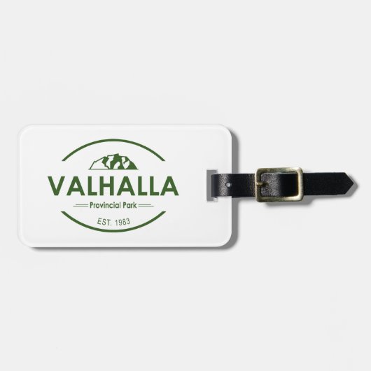 Valhalla Provincial Park Bagagelabel (Voorkant horizontaal)