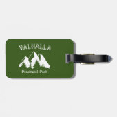 Valhalla Provincial Park Bagagelabel (Achterkant horizontaal)