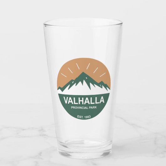 Valhalla Provincial Park Glas (Voorkant)