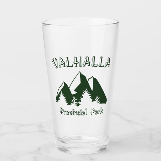 Valhalla Provincial Park Glas (Voorkant)