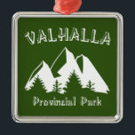 Valhalla Provincial Park Metalen Ornament<br><div class="desc">Het Valhalla Provincial Park in British Columbia Canada ligt aan de westkust van het Slocan-meer,  ten noorden van zowel Slocan als Castlegar,  en omvat het grootste deel van de Valhalla-reeks van de Selkirk-gebergte.</div>
