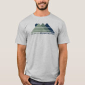 Valhalla Provincial Park Mountain Sun T-shirt (Voorkant)
