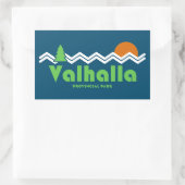 Valhalla Provincial Park Retro Rechthoekige Sticker (Tas)