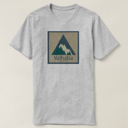 Valhalla Provincial Park Rustic T-shirt (Design voorkant)