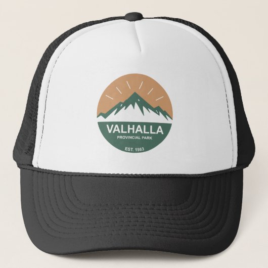 Valhalla Provincial Park Trucker Pet (Voorkant)