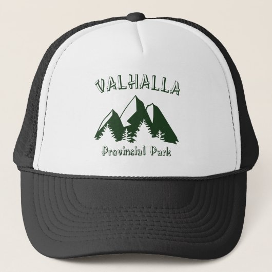 Valhalla Provincial Park Trucker Pet (Voorkant)